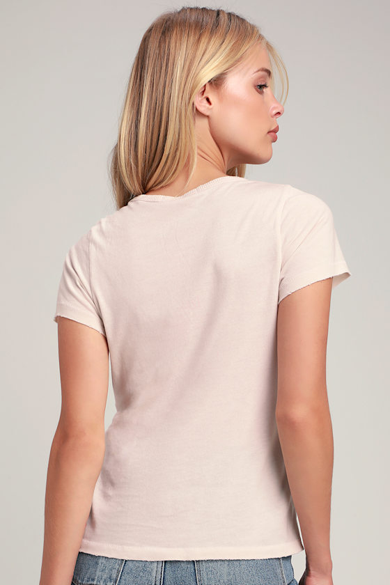 Ladies Night Pale Nude Tee 5