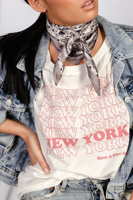 Keela Grey Paisley Bandana 1