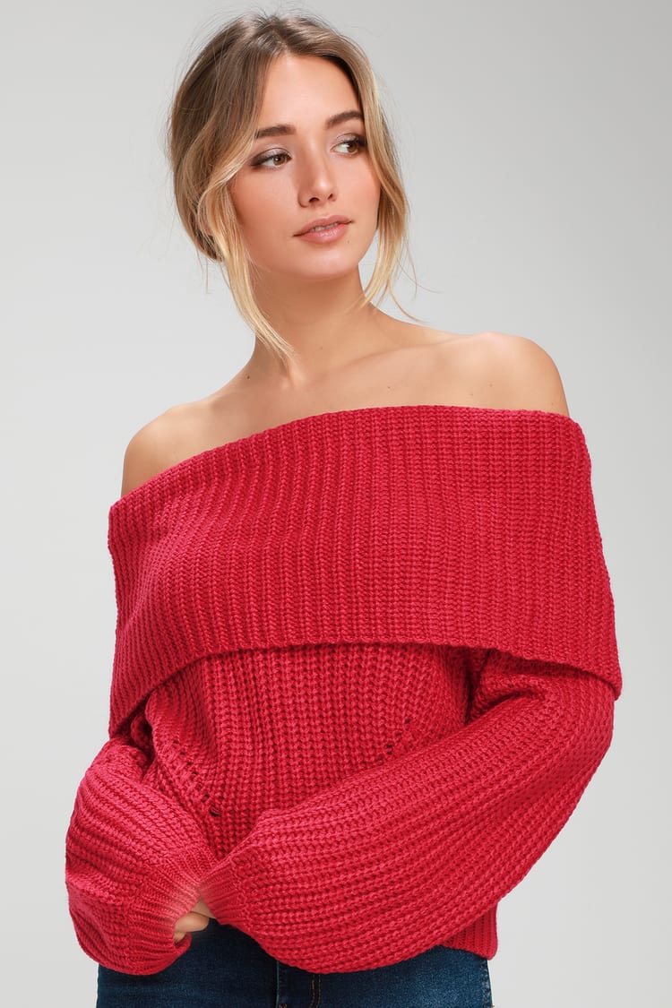 Shoulderless Sweater | globetravel.com.br