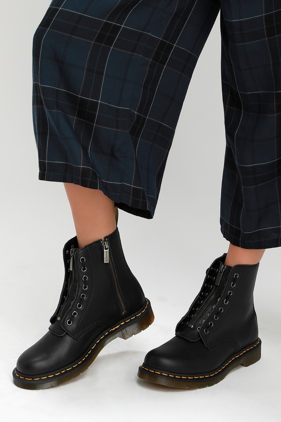 bottes en cuir pour femme