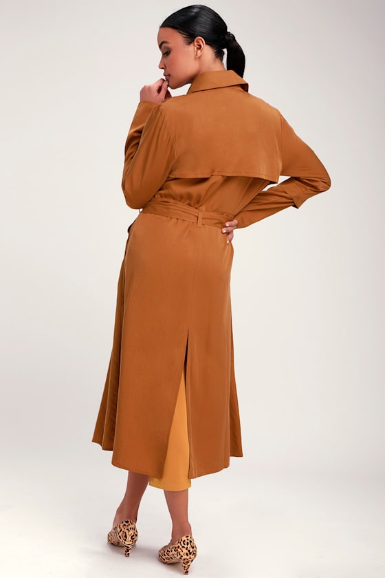 Swift As The Wind Camel Trench Coat 5