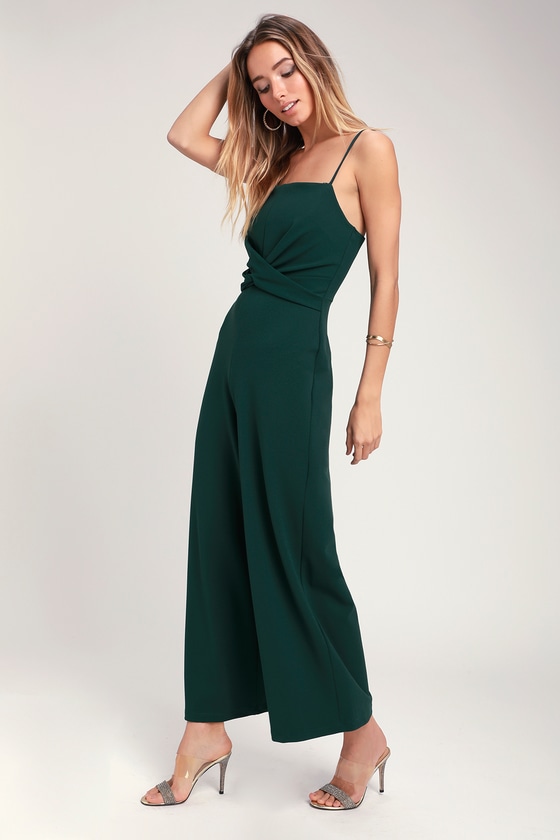 lulus jumpsuit green