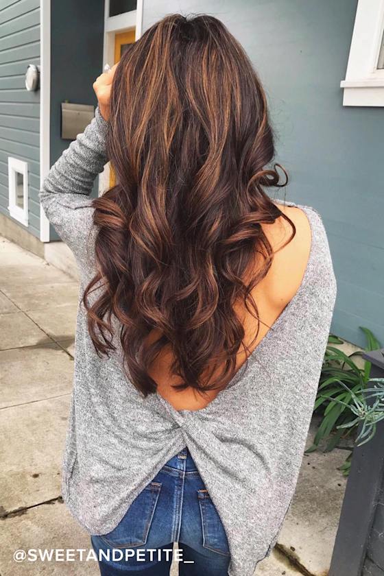 Hazey Baby Heather Grey Backless Sweater Top 6