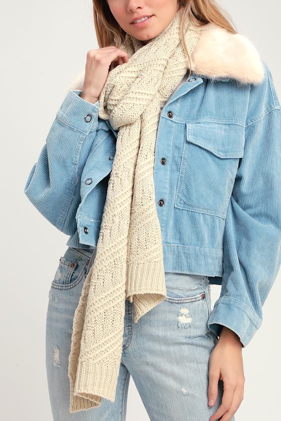 Beige Scarf