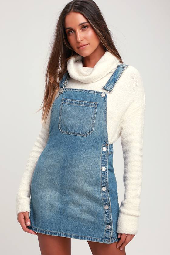 Louise Light Wash Denim Skirtall 2