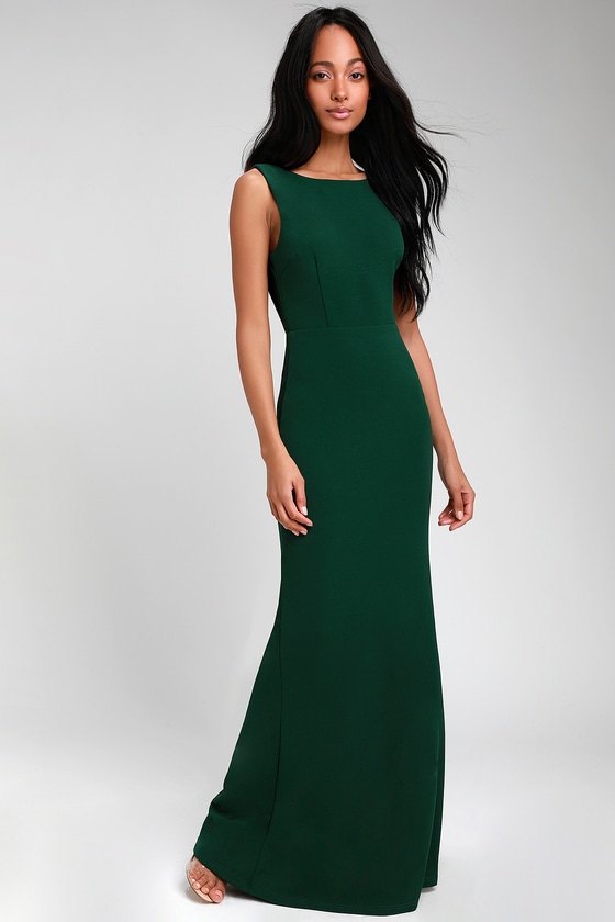 lulus hunter green dress