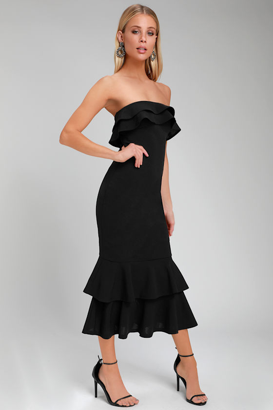 boho mermaid wedding dress Scoop Neck Lace With Court Train – Pgmdress Size:17-34-35 Black Plus Size Dresses Occasion: Holiday