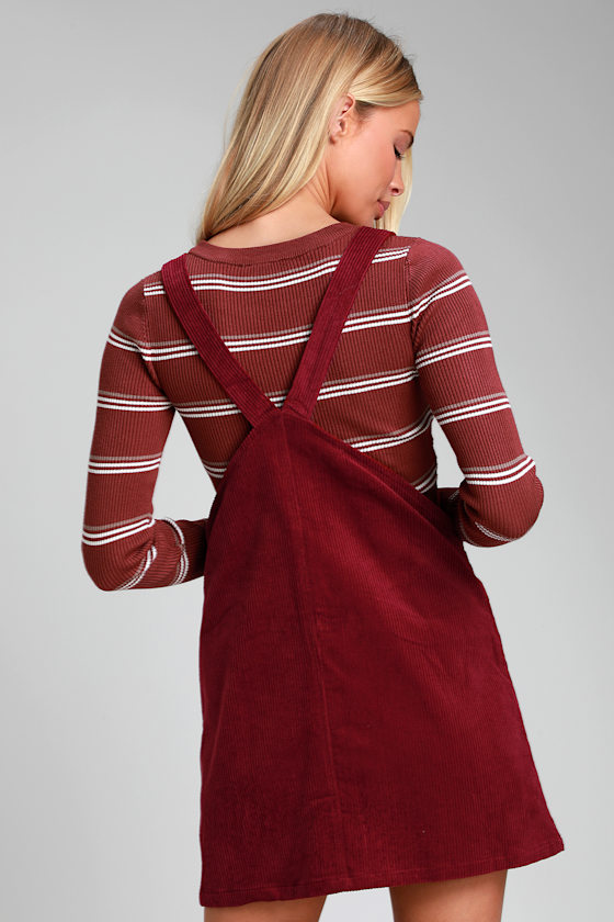 Floral Corduroy Pinafore FINAL SALE main image 1