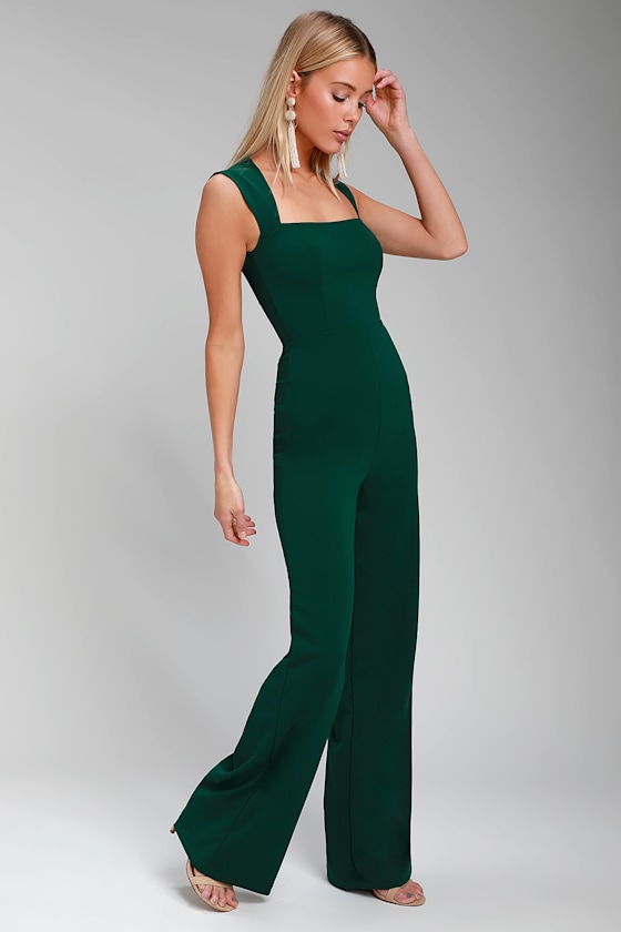 lulus jumpsuit green