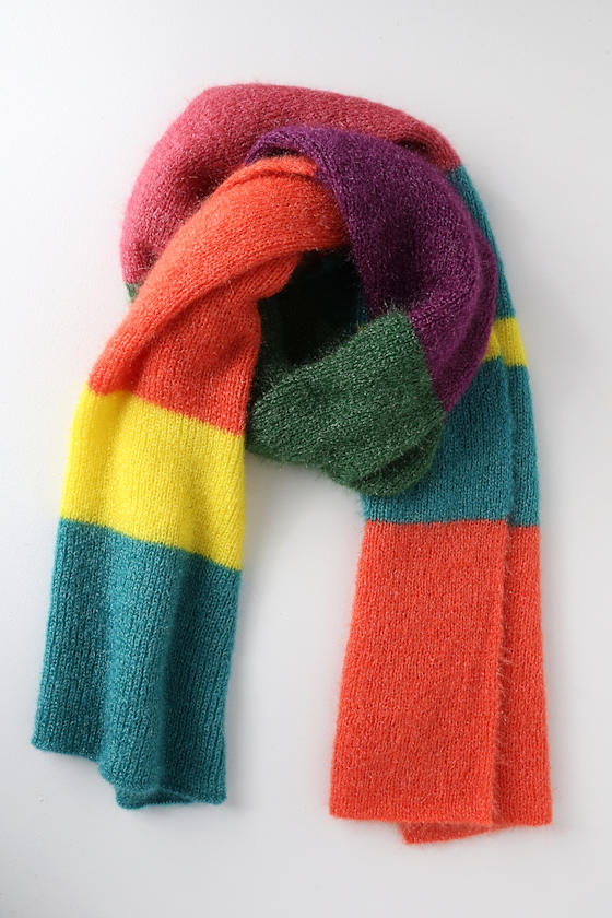 Kennedi Rainbow Multi Scarf 2
