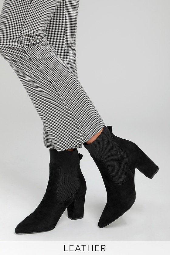 steve madden richter chelsea sock bootie
