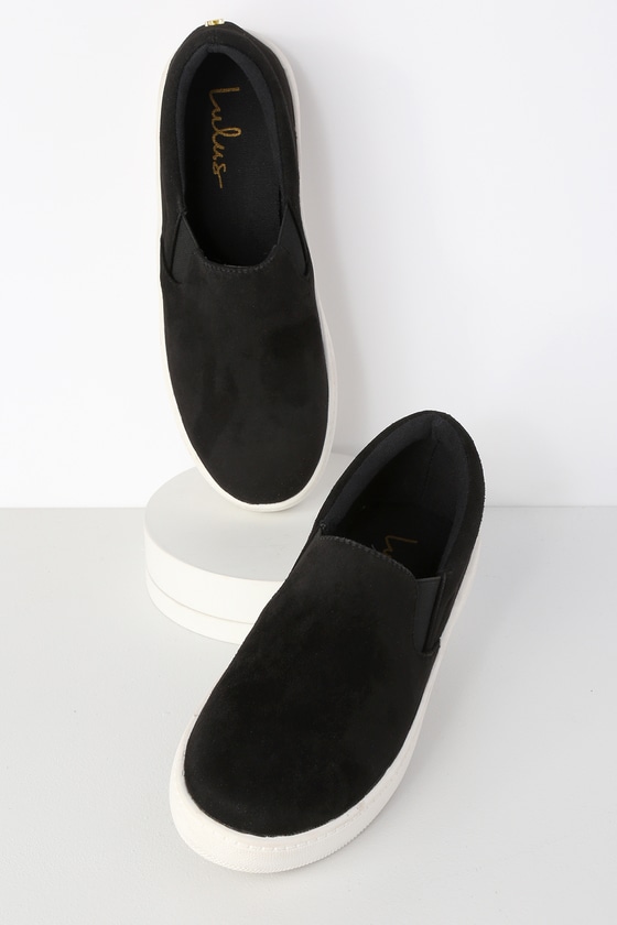 cute black sneakers for ladies