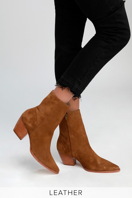 caty western pointy toe bootie matisse