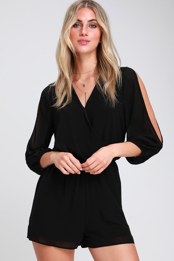 one shoulder blue jumpsuit