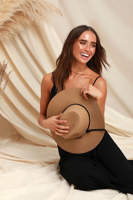 Lucerne Tan Floppy Straw Hat 6