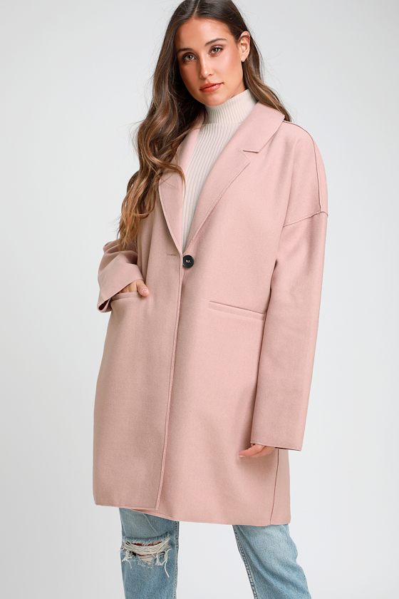 Cute Jacket Dusty Blush Jacket Lightweight Jacket Lulus