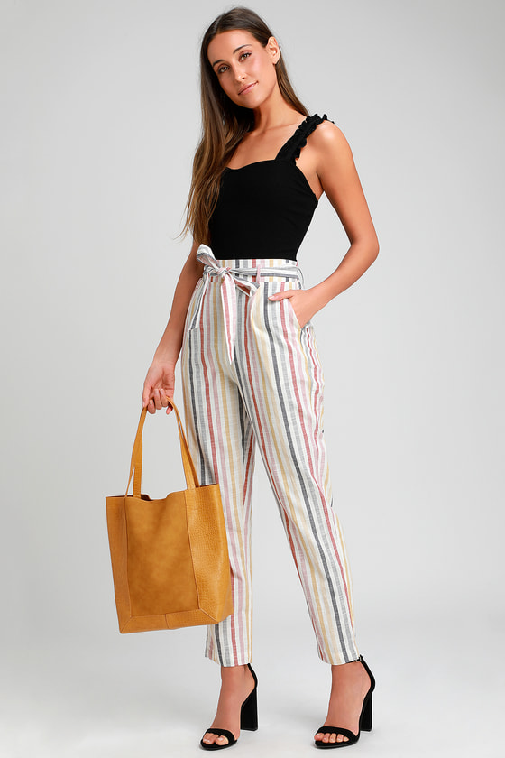ivory cargo pants