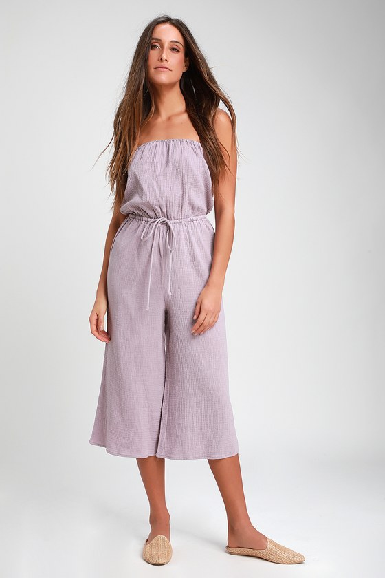 dusty blue jumpsuit