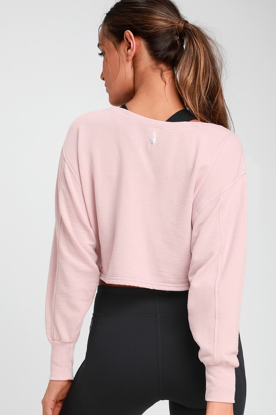 blush sweatshirt