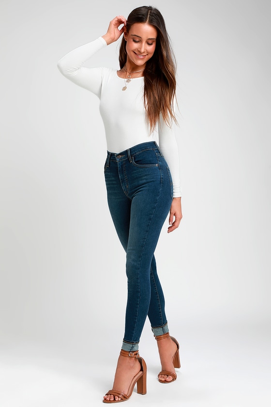 Cute White Bodysuit - Long Sleeve Bodysuit - Scoopback Bodysuit