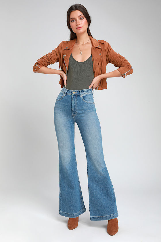 Eastcoast Light Blue High-Rise Flare Jeans 2