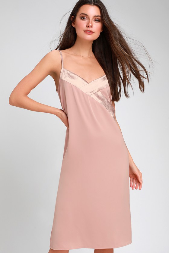 Light Pink Slip Dress Hot Sale, 60% OFF ...