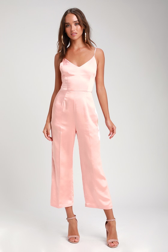 lulus pink jumpsuit