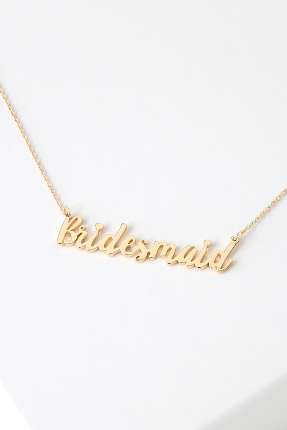 Bridesmaid Necklaces – Honey Willow - handmade jewellery