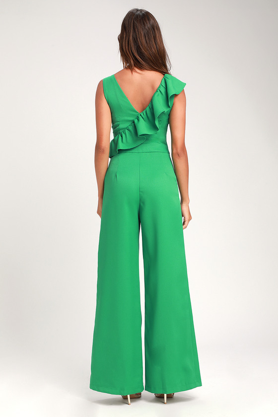 kelly green jumpsuit
