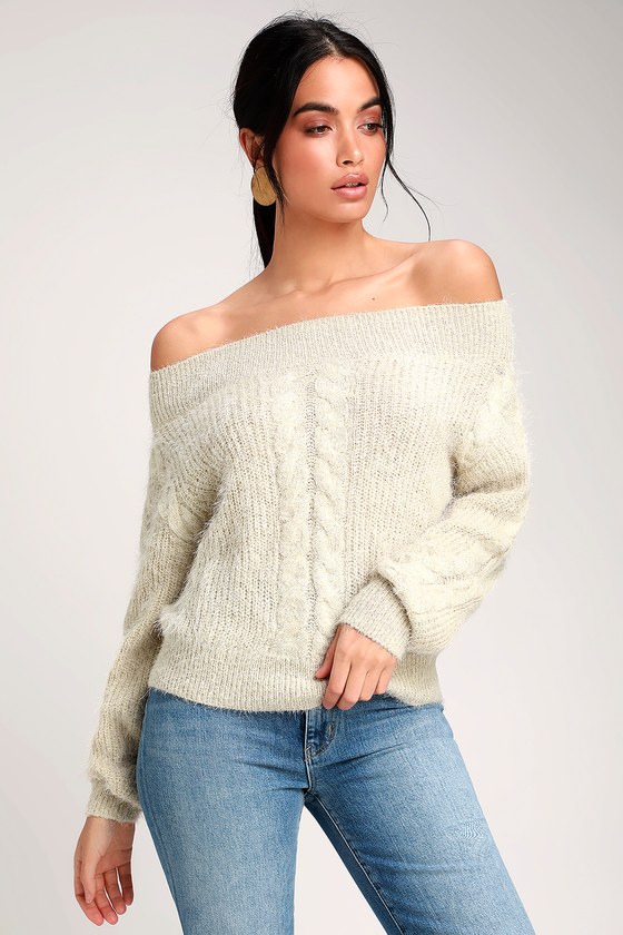 Amuse Society Miraflores - Eyelash Knit Sweater - OTS Sweater - Lulus