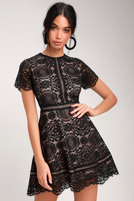 short black dinner dress