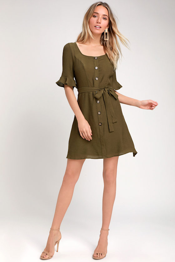 cute olive dresses