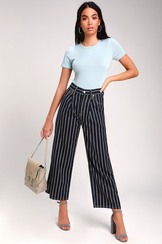 levi's striped pants