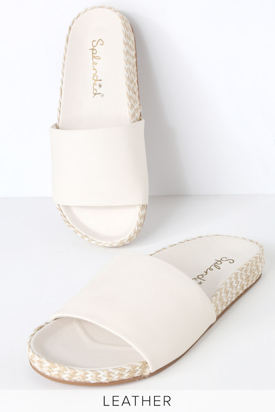 splendid espadrille slides