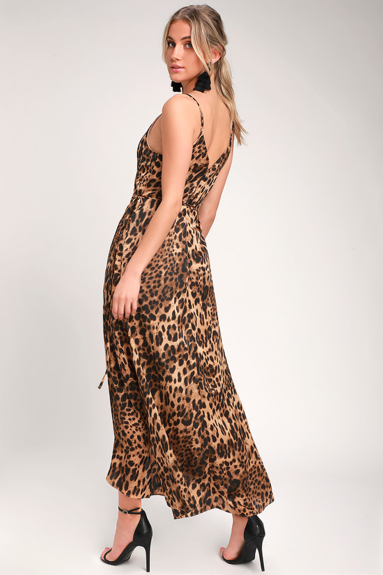Party Animal Print Maxi Dresses