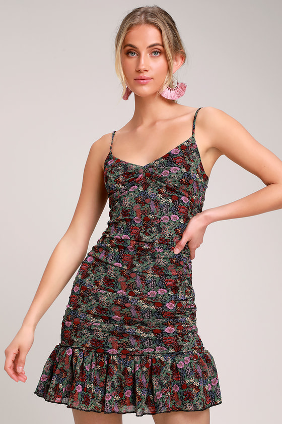 lulus ruched dress