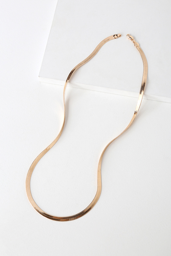 Style Up Gold Snake Chain Necklace 2