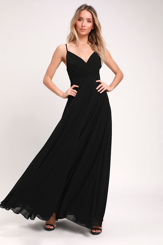 All About Love Black Maxi Dress 1