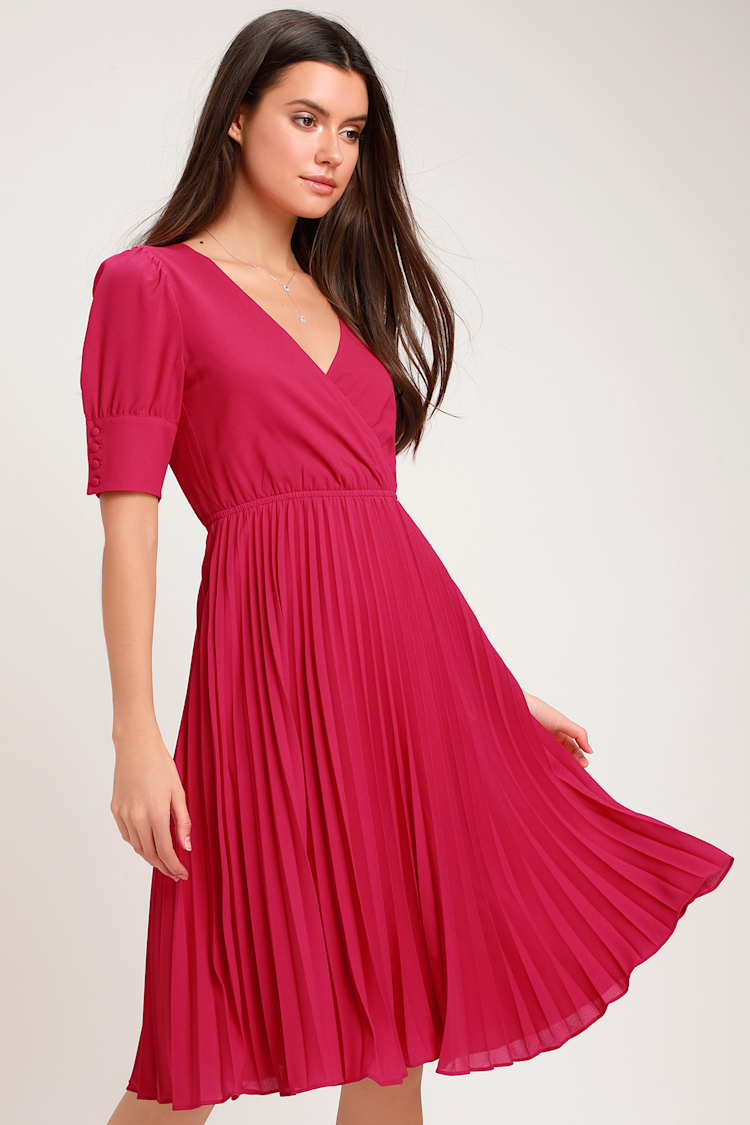 strapless open back dress J'adore Pleated Silk Dress – VAST