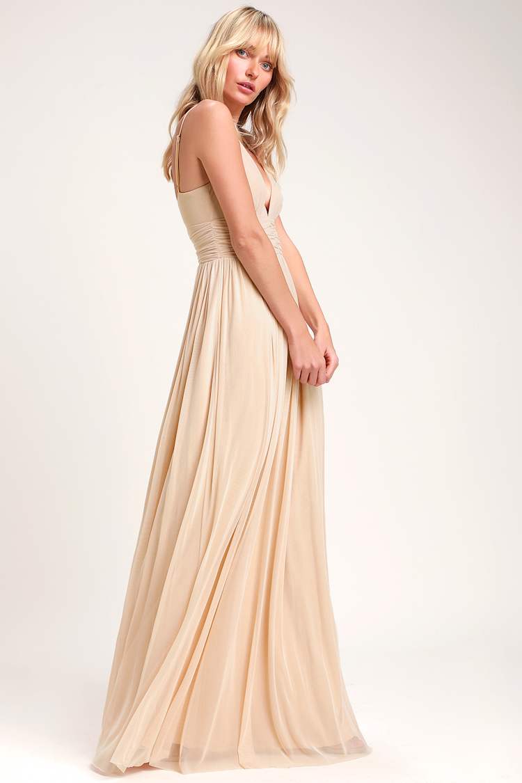 lulus cream maxi dress Rayan Cream Multi Floral Scoop Back Maxi Dress