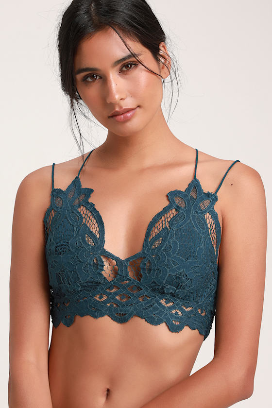 turquoise bralette