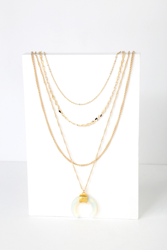 Anantara Gold Layered Necklace 1