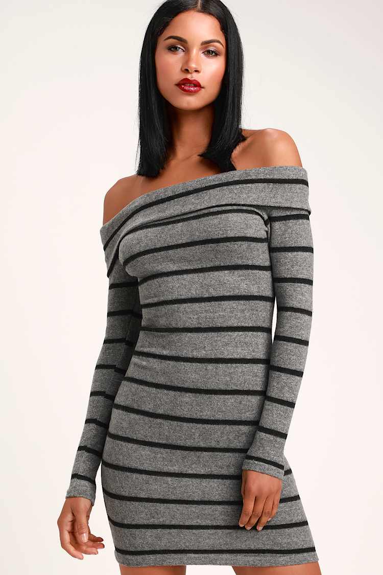 slim fit dress slacks Buy Sweater Dress | Striped