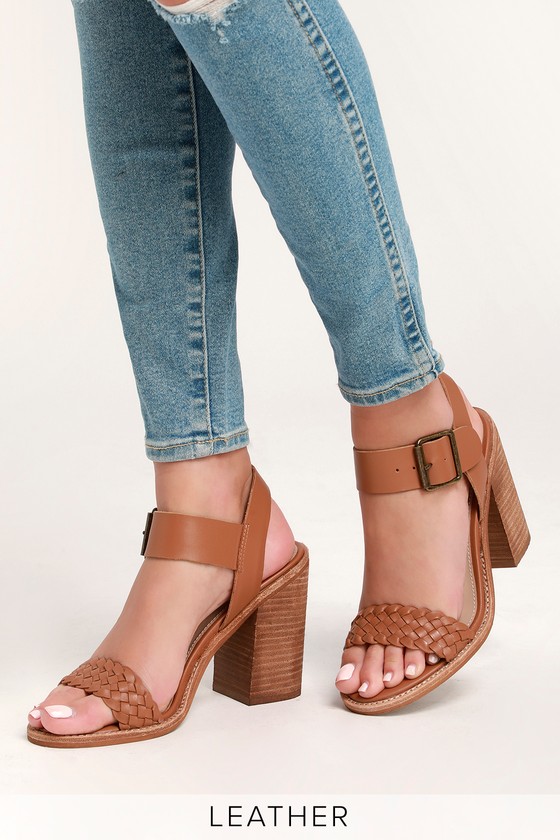 cognac heels steve madden
