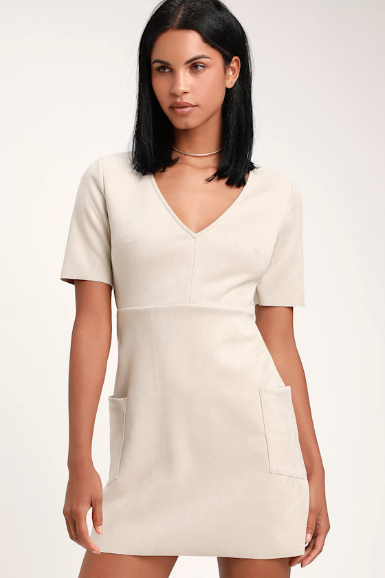 lulus suede dress