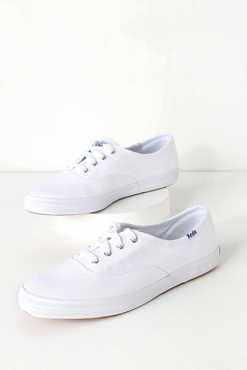 keds champion canvas lace up sneakers