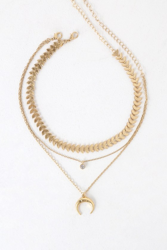 Child of the Wild Gold Layered Choker Necklace Set
