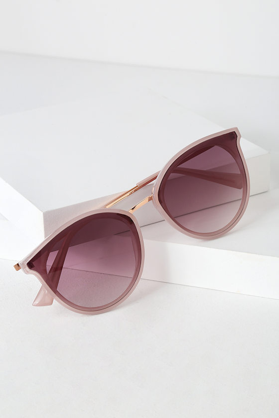 Cute Lavender Sunglasses Round Sunglasses Sunglasses Lulus