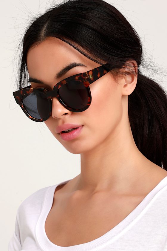 Cute Tortoise Sunglasses Oversized Sunglasses Sunnies Lulus