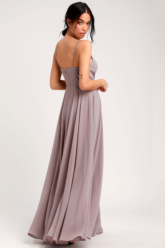 All About Love Taupe Maxi Dress 4